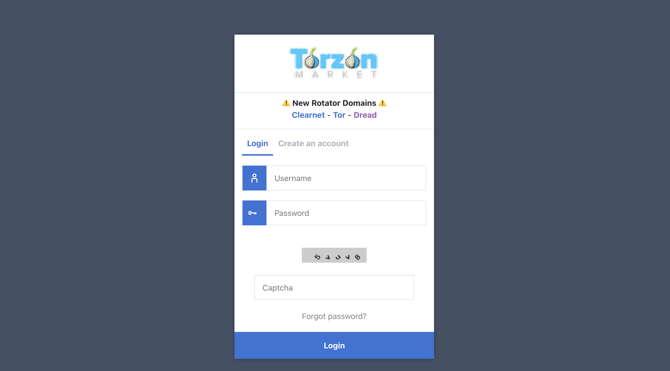 Step-by-step visual guide for accessing and using Torzon Market